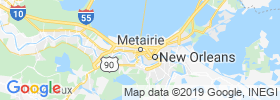Metairie map